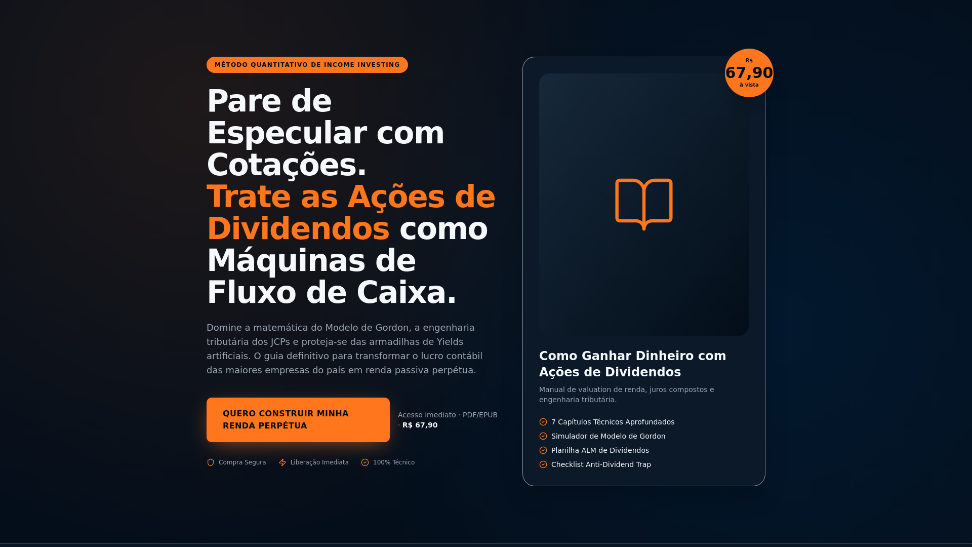Como ganhar dinheiro com Ações de Dividendos (Income Investing).  