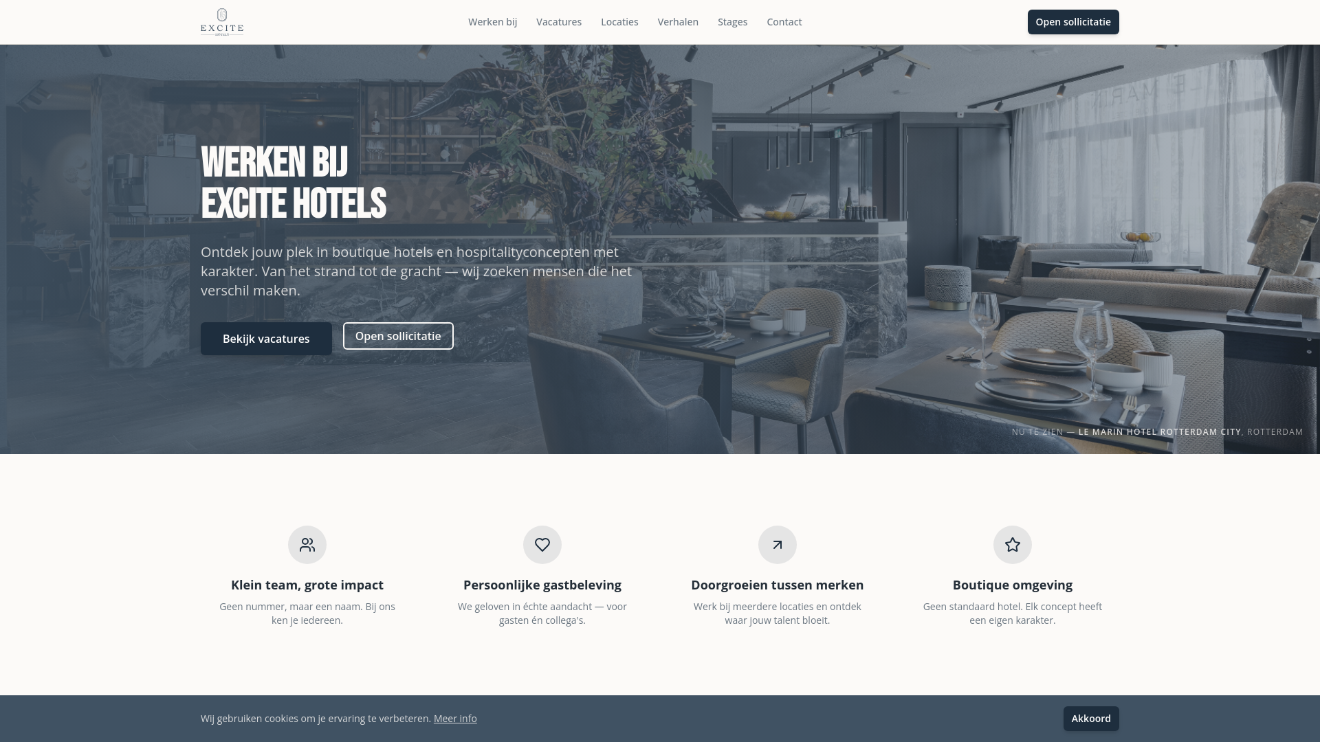 Edexcite Working at Excite Hotels — Careers in Boutique Hospitality