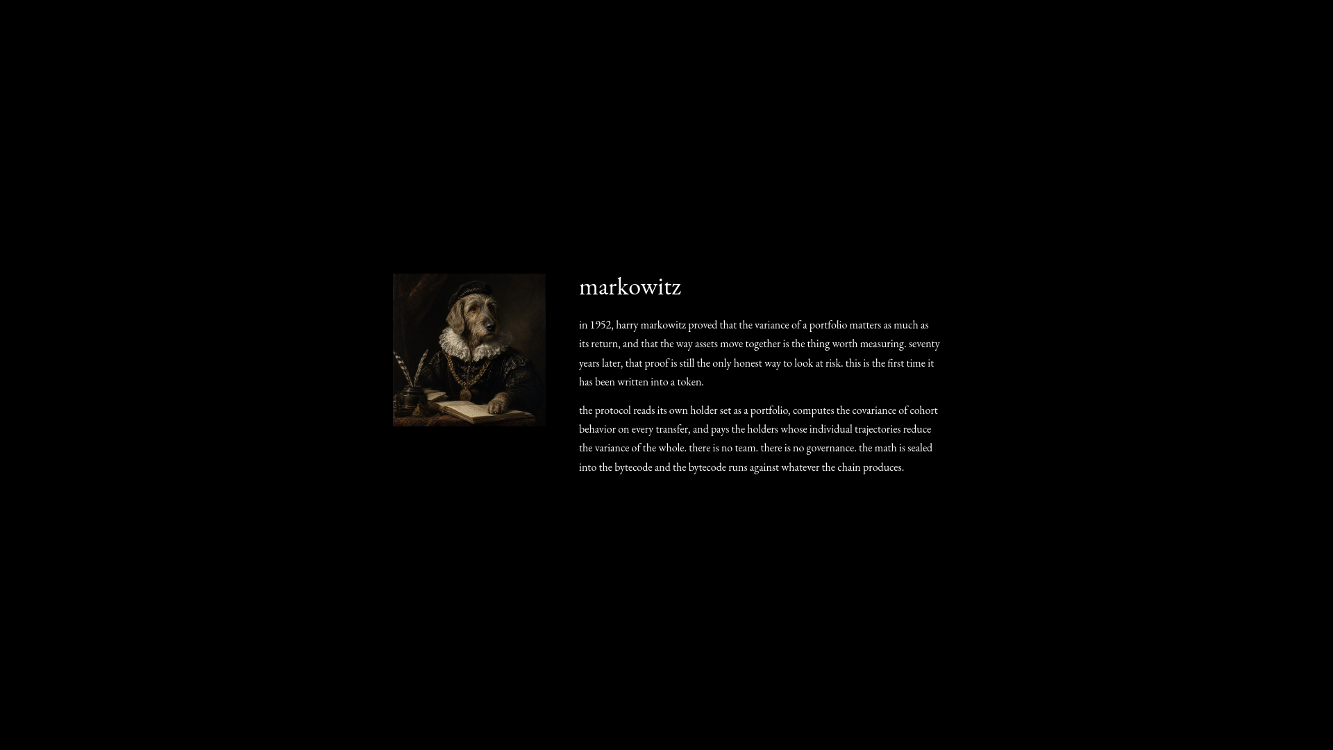markowitz