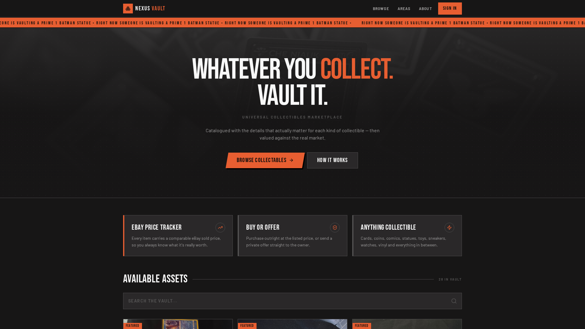 Nexus Collectors — Nexus Systems World project