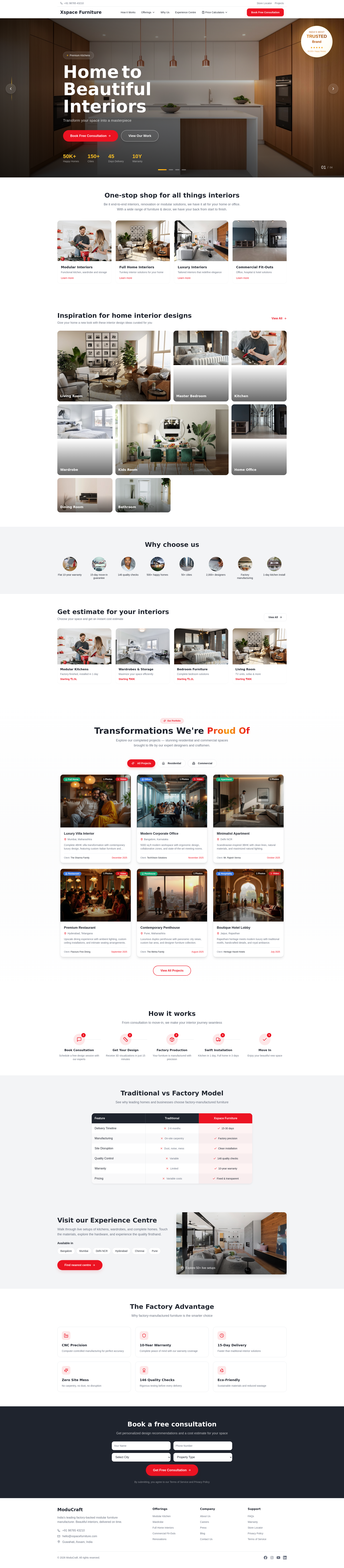 ModuCraft | Factory-Backed Modular Furniture & Fit-Outs