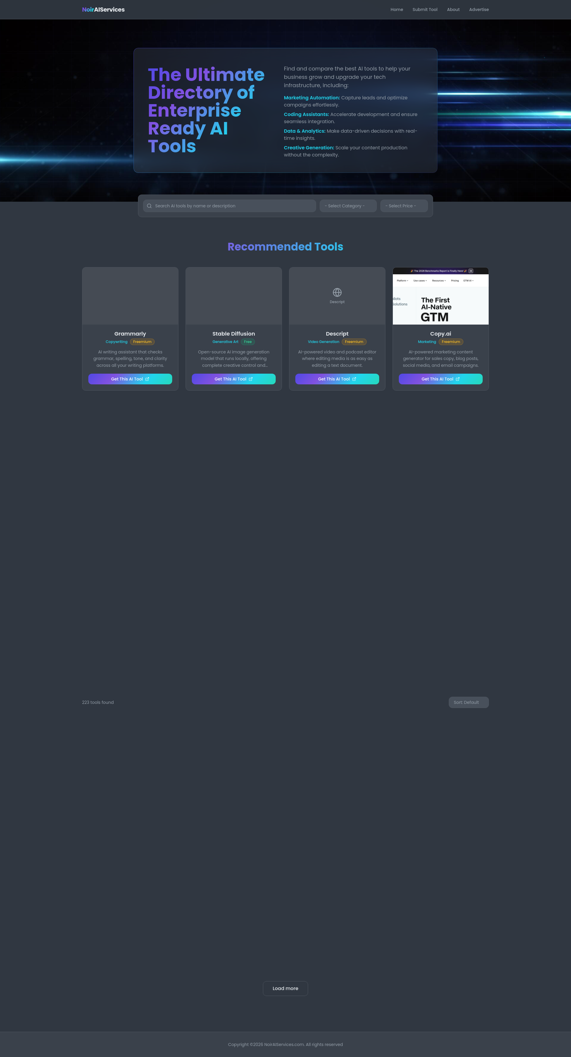 The Ultimate AI Tools Directory