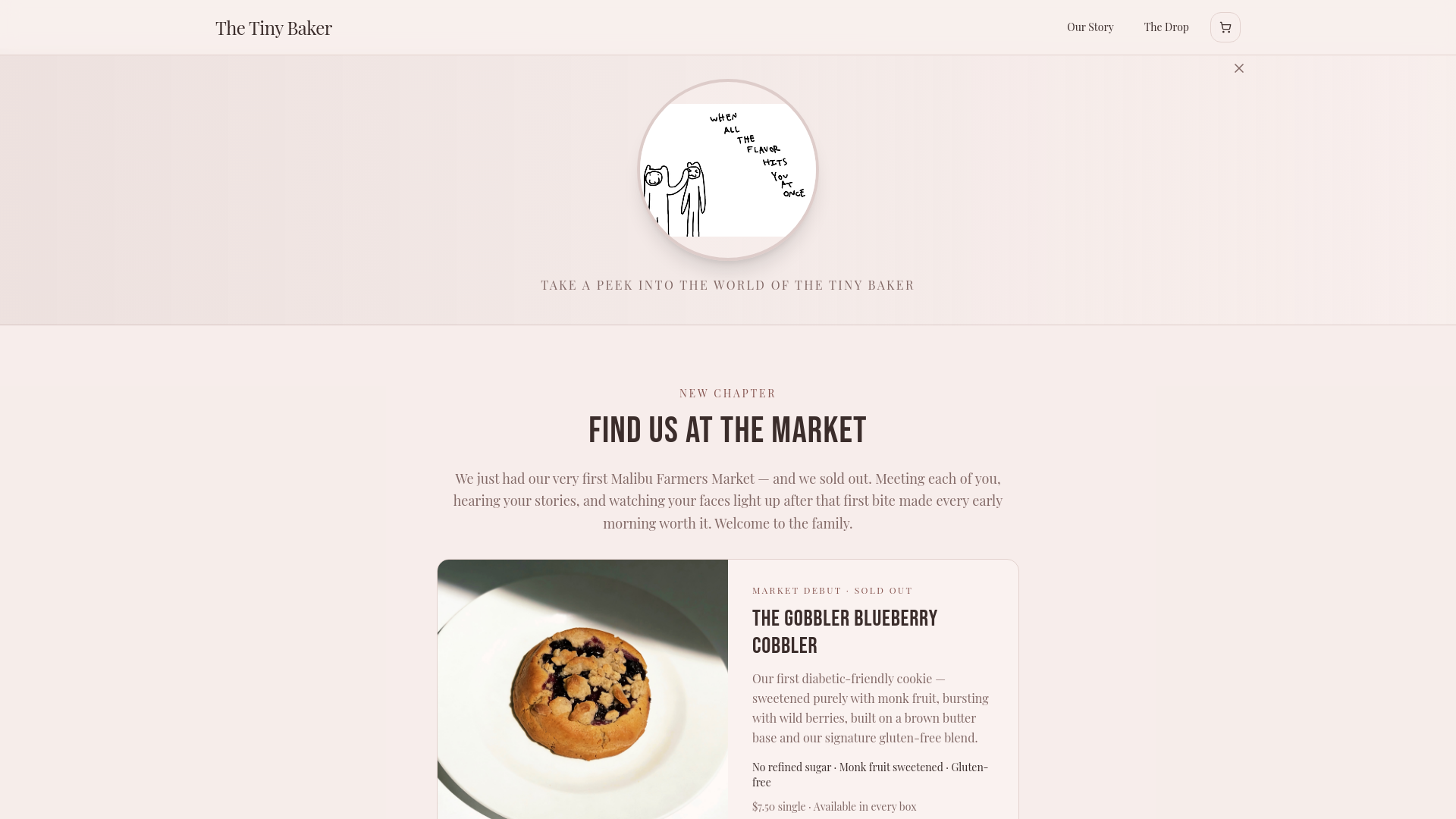 The Tiny Baker | Luxury Micro Bakery