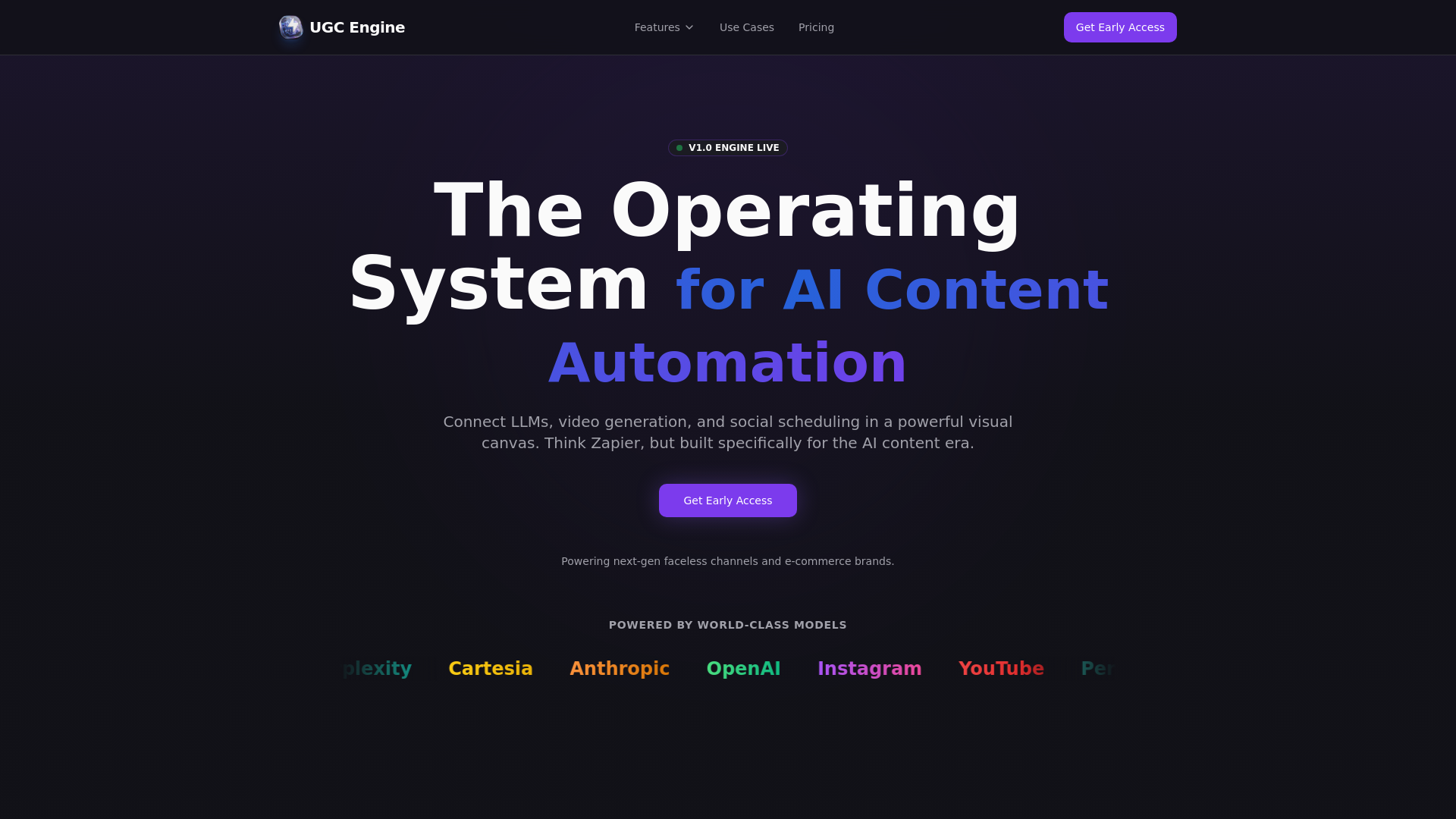 Fully Agentic UGC Video Creator | UGC Engine