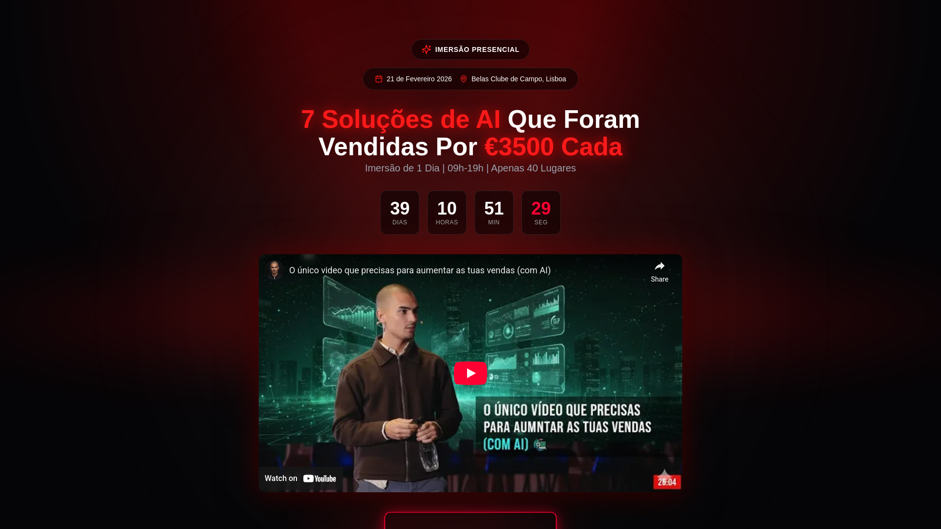 AI Income Workshop | 21-27 Janeiro 2026