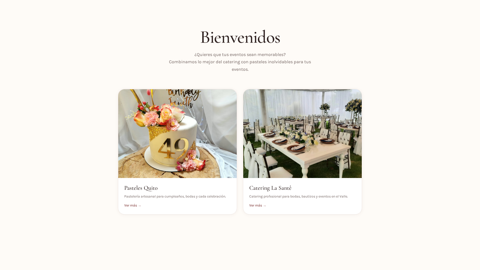 Organización de Eventos La Santê — wedding