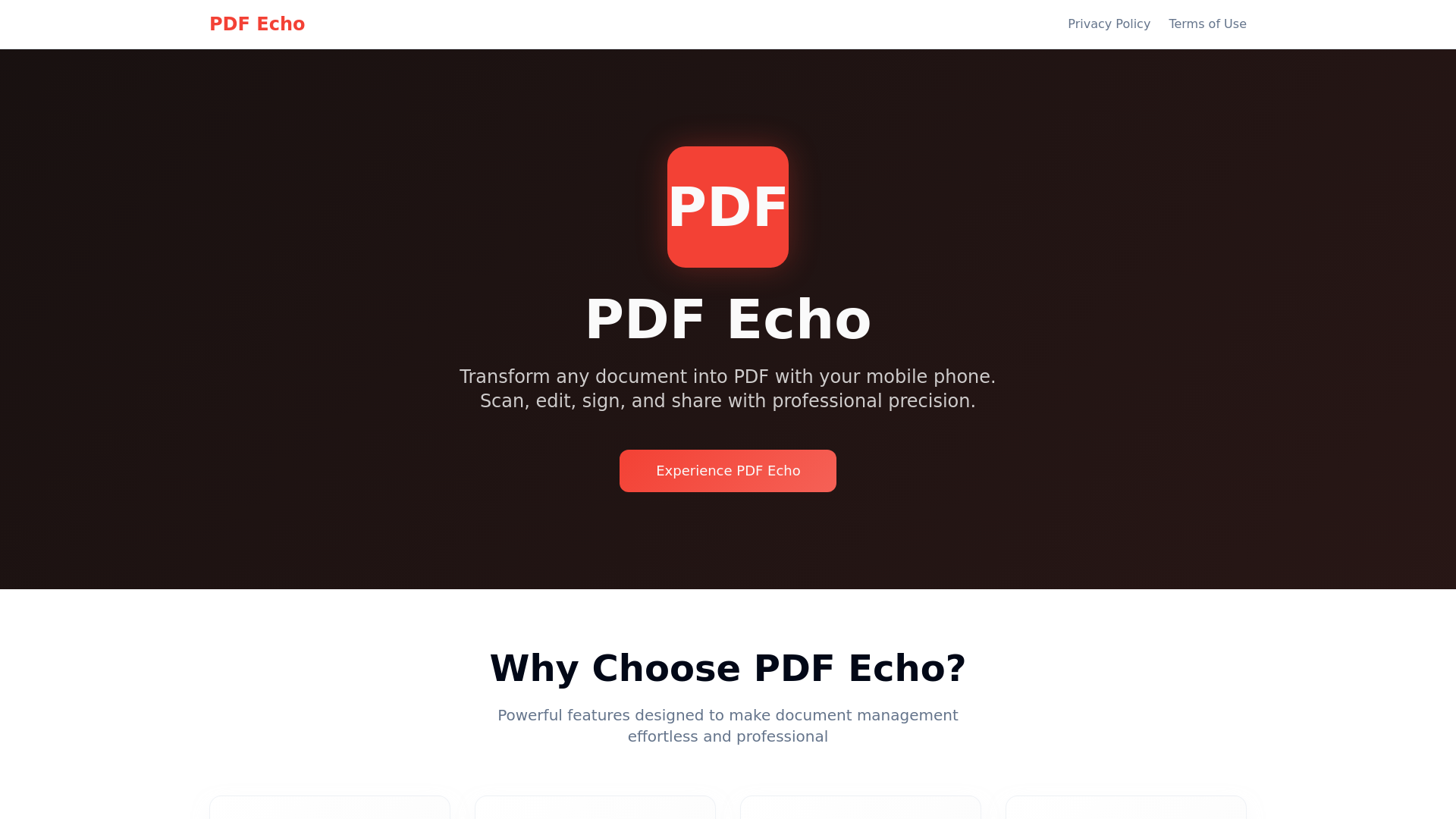 PDF Echo