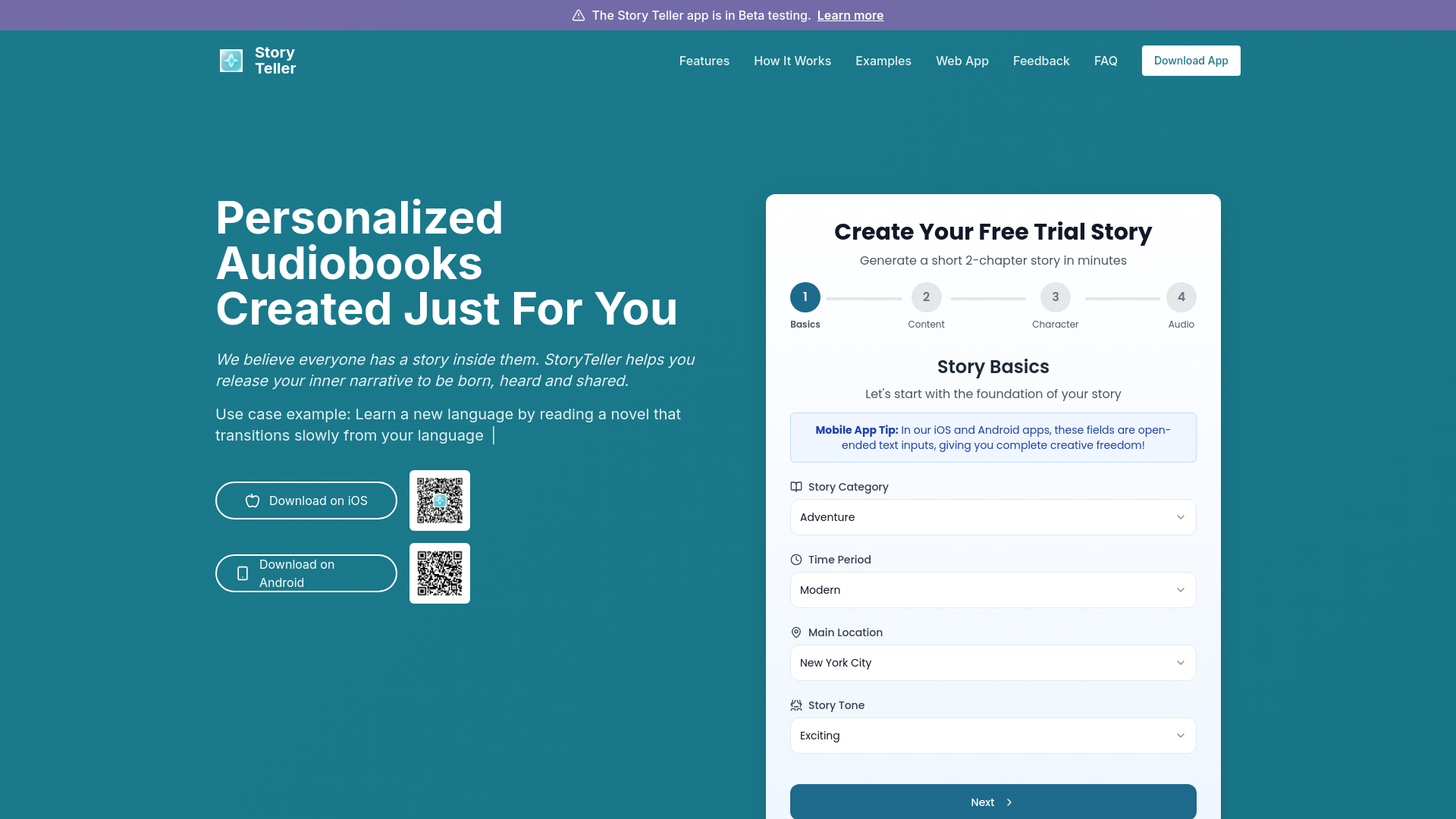 Story Teller Screenshot