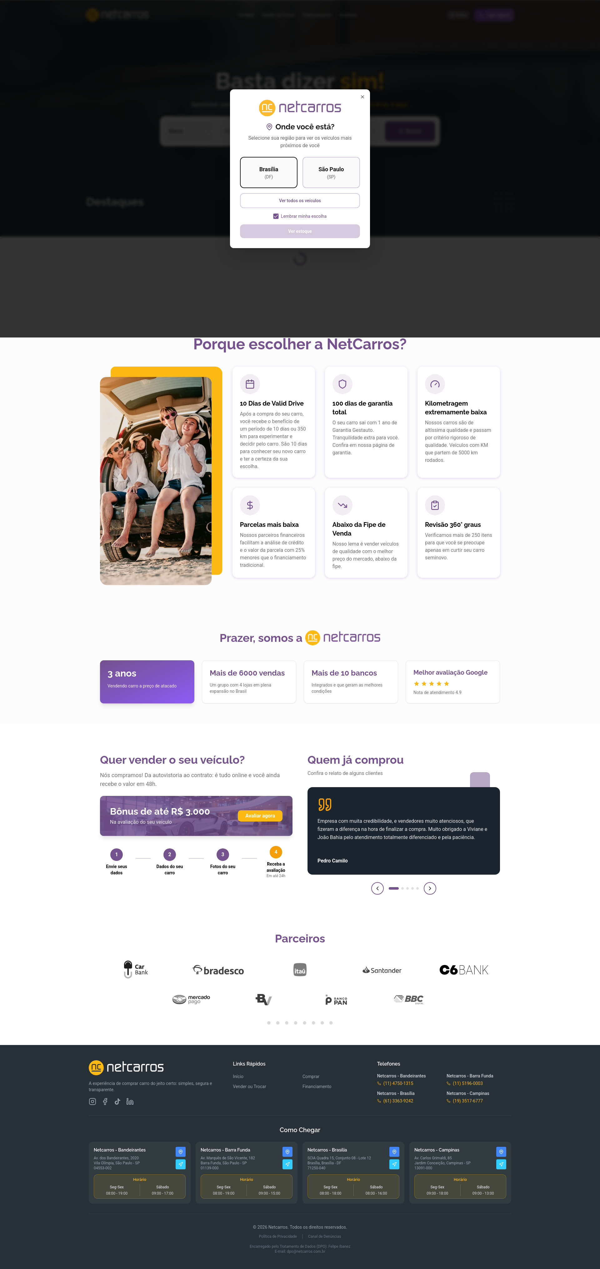 NetCarros - Veículos Seminovos e Zero KM