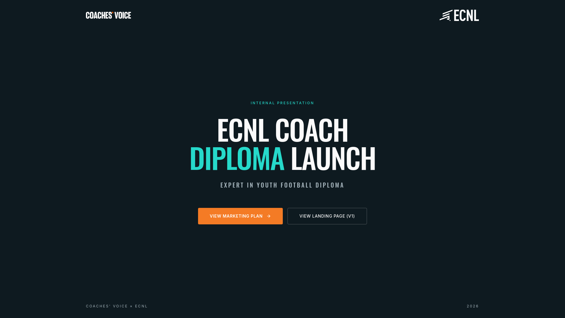 ECNL Expert in Youth Football Diploma | Coaching Education