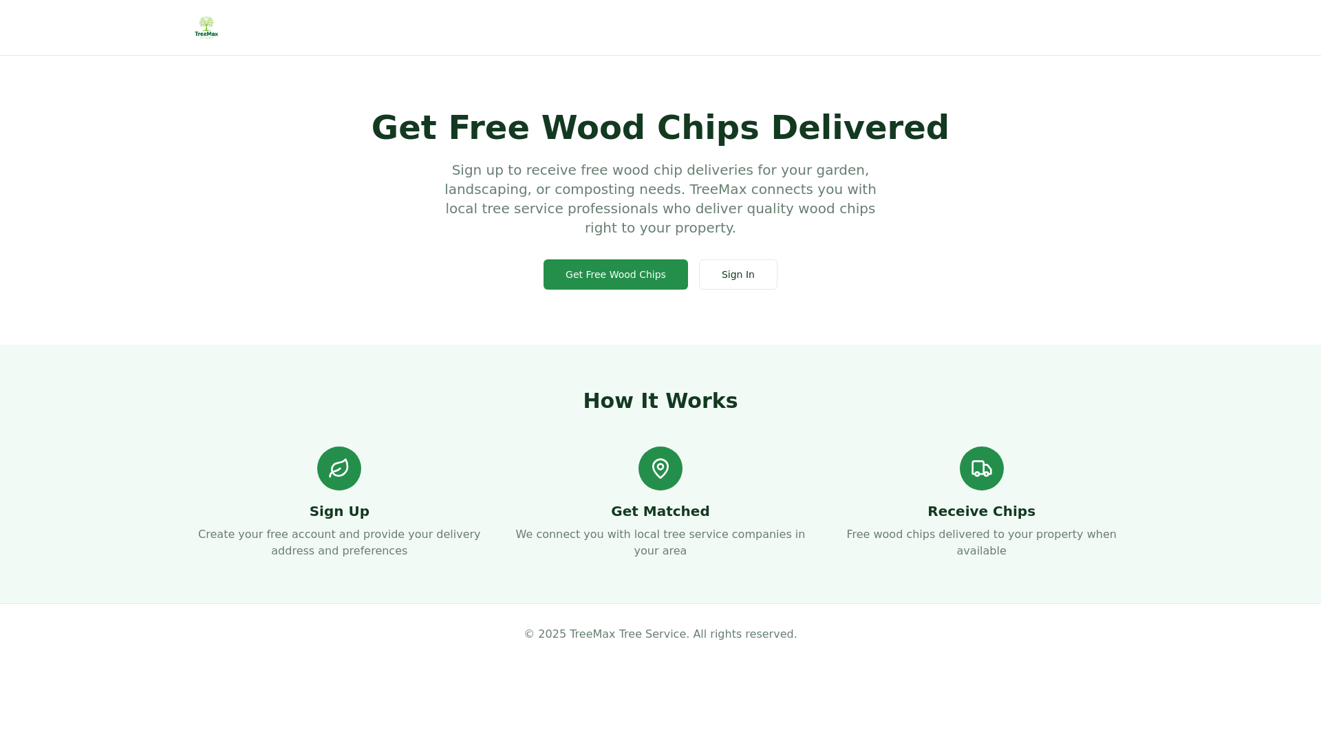 Chip Drop Raleigh TreeMax Chip Drop - Wood Chip Delivery Service
