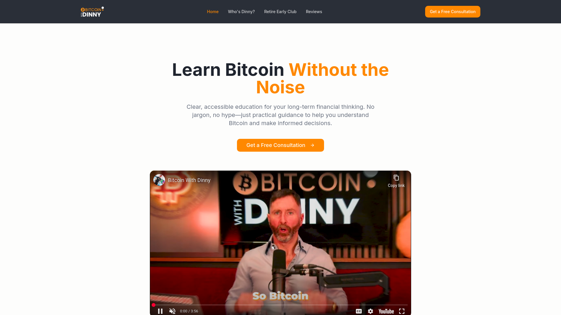 Bitcoin with Dinny - Learn Bitcoin Without the Noise