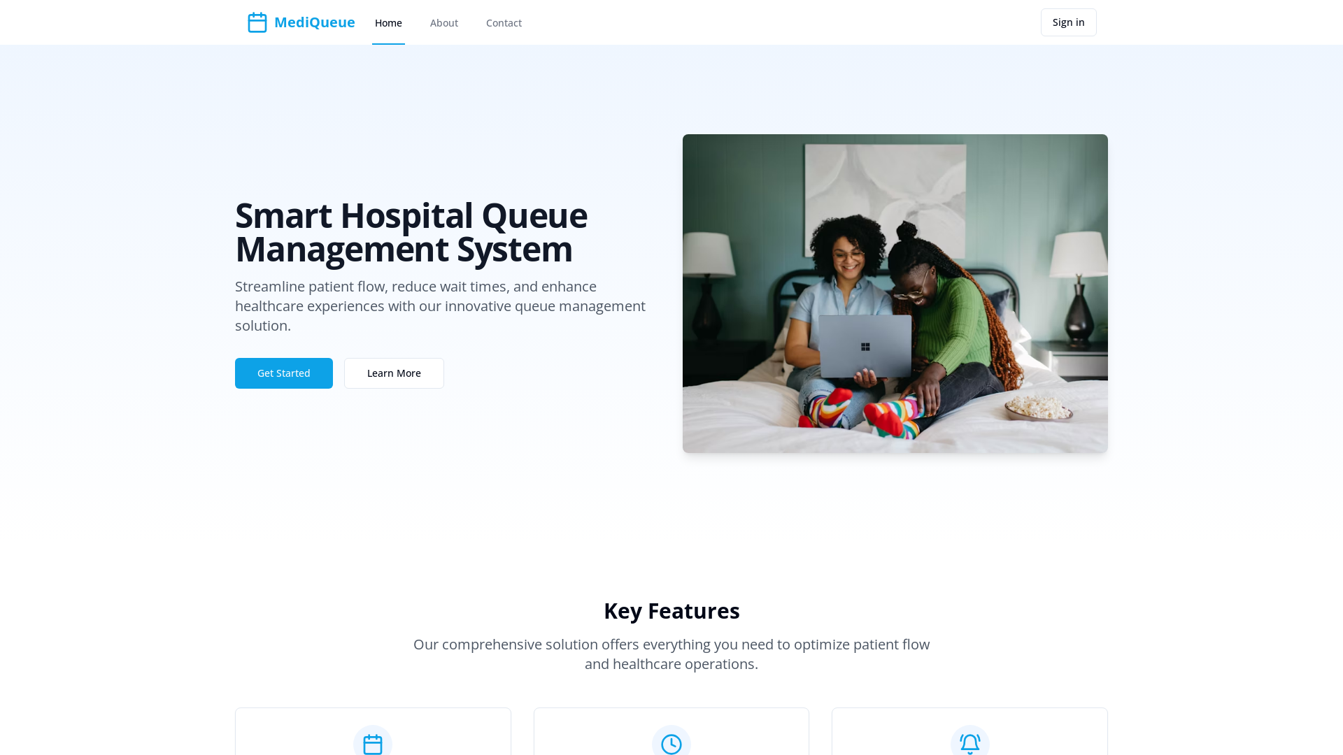 Professional Hospital Queue Management Platform