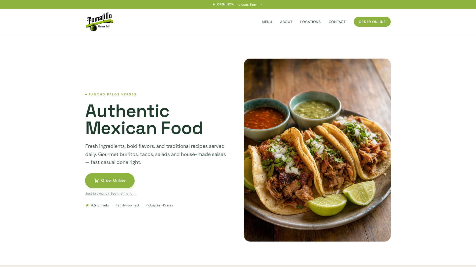 Tomatillo Mexican Grill