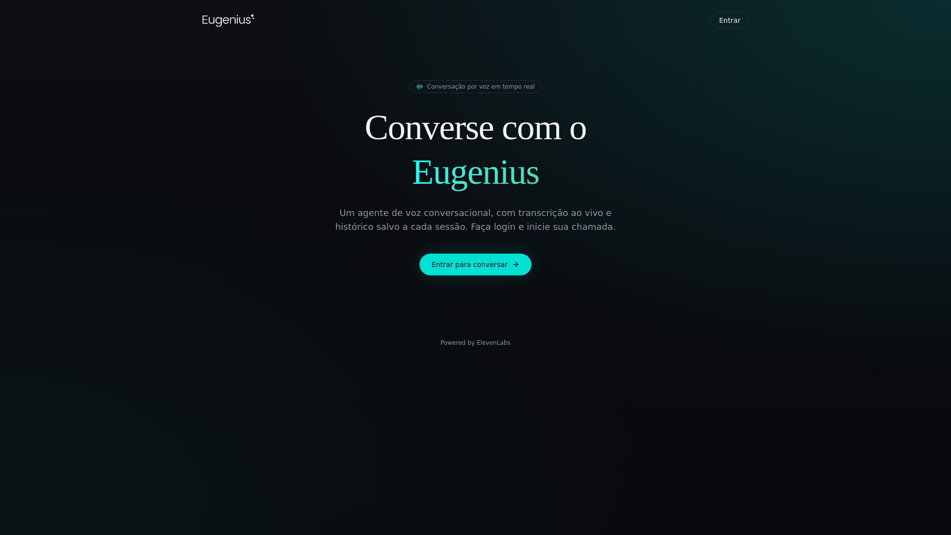 Entrar — Eugenius