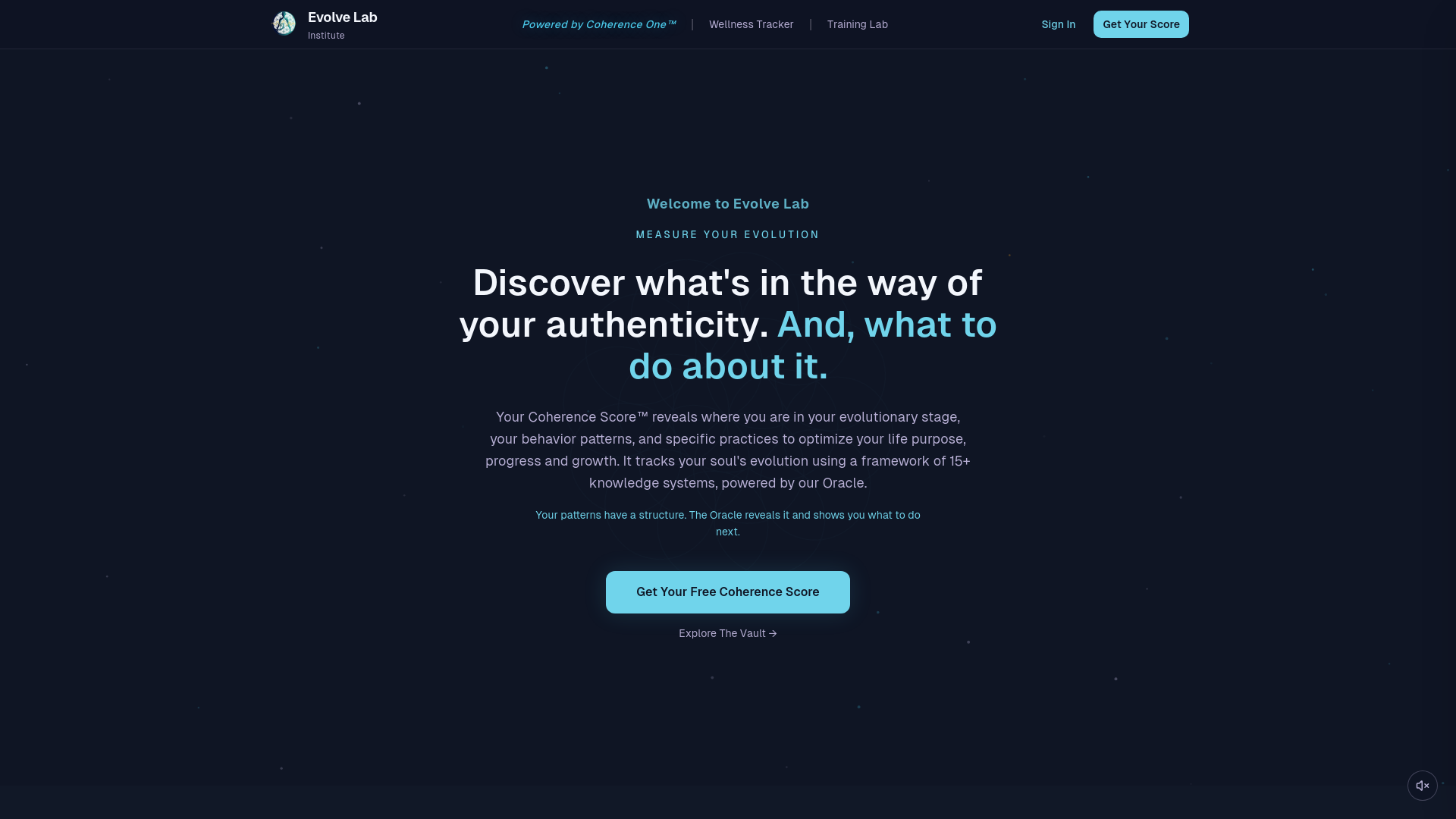 Sign In or Create Account | Evolve Lab