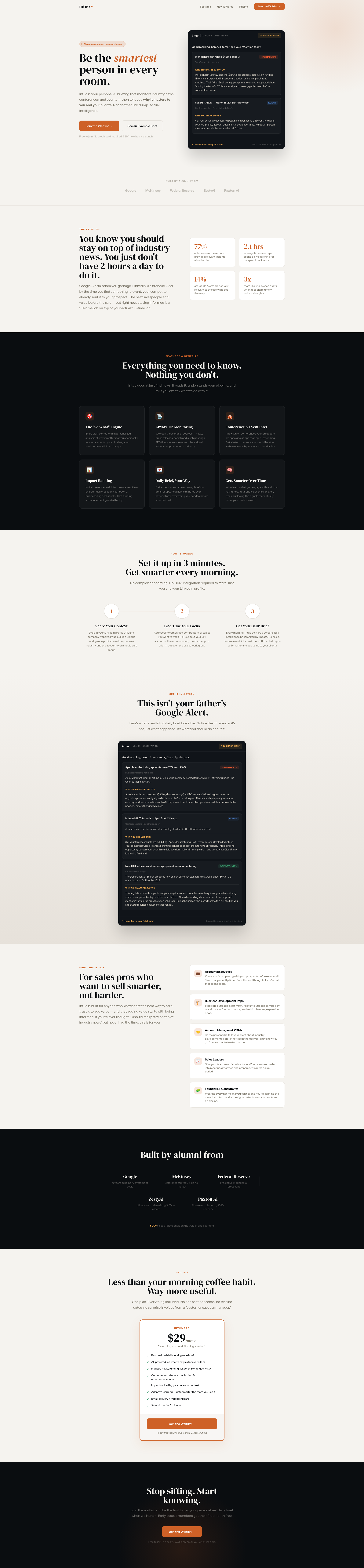 Intuo AI Your Personal Sales Intelligence Brief logo