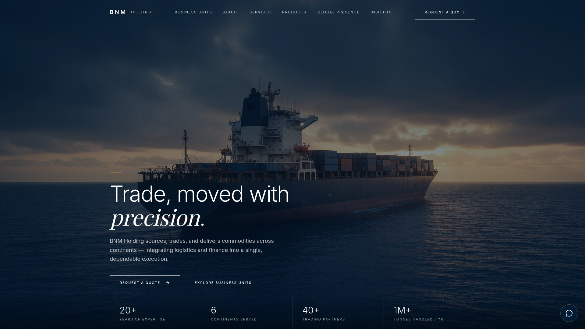 BNM Group | Global Emtia Ticareti ve Lojistik