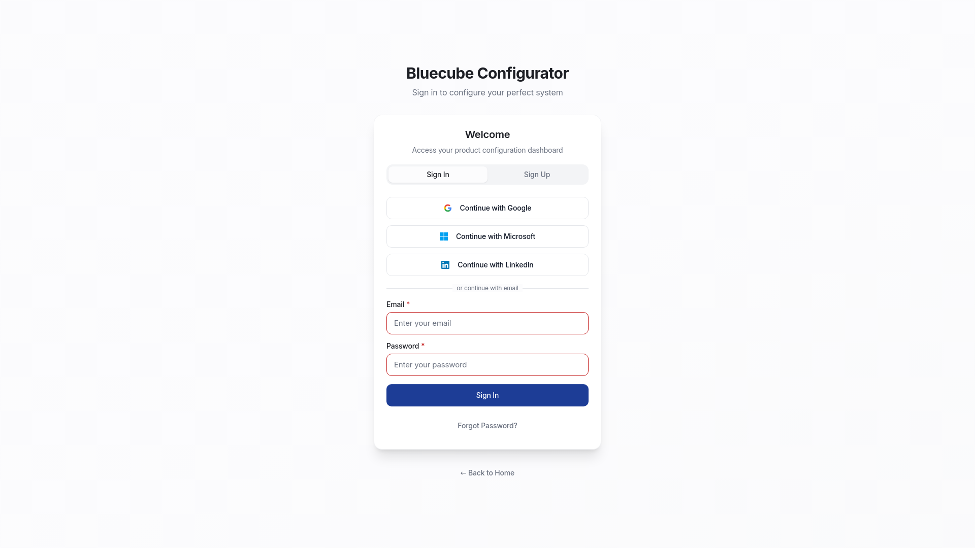 AI Product Configurator - Enterprise Solutions