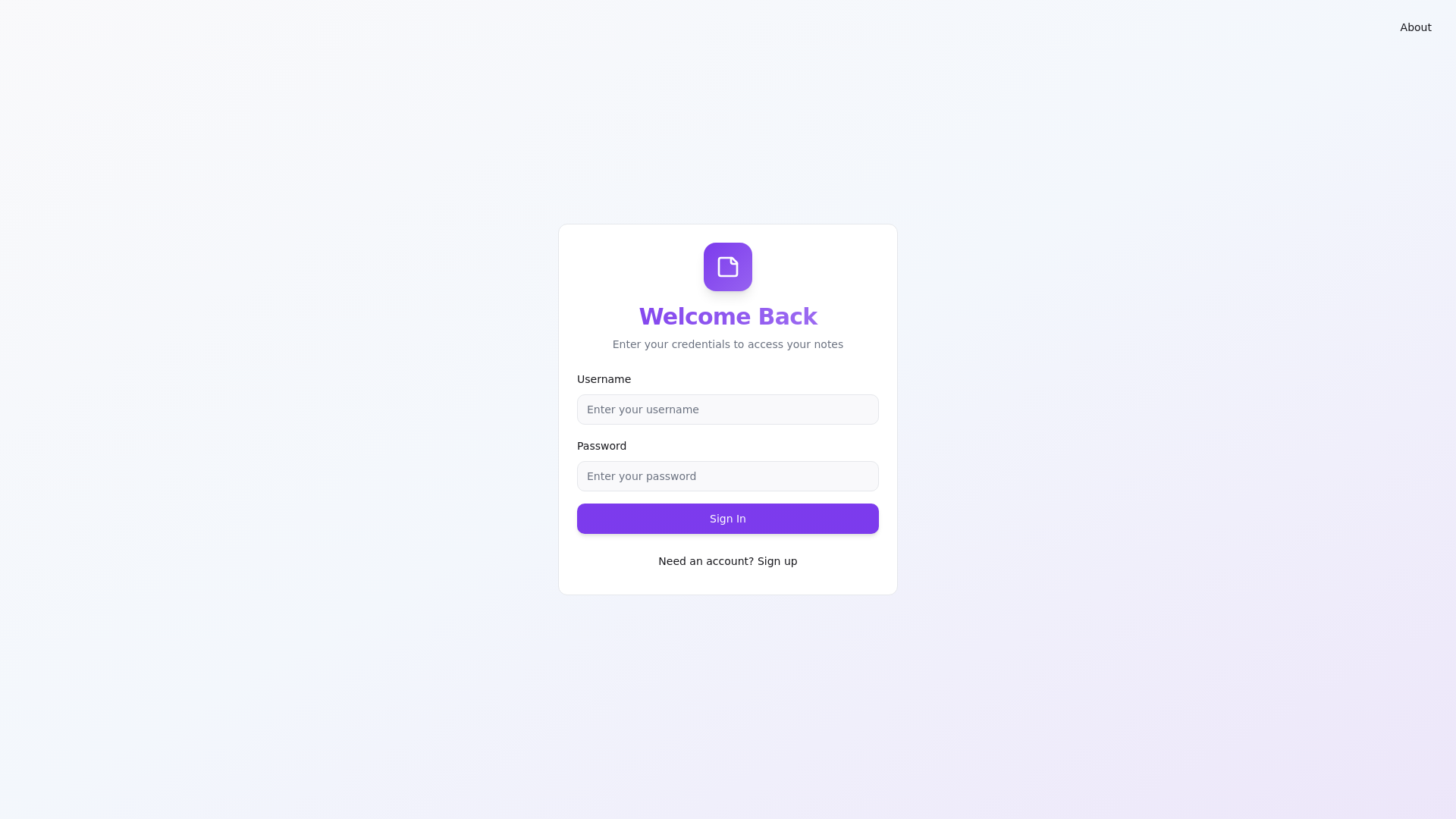 My Notes - Simple Note Taking App