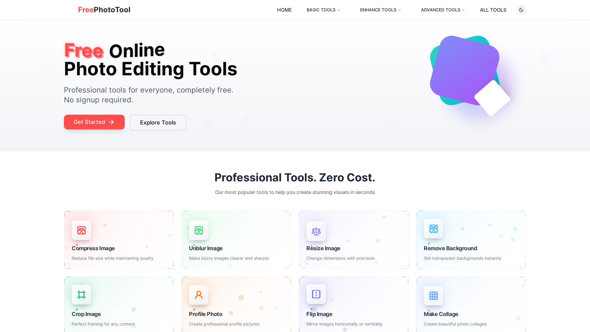 Modern Productivity Tools Platform