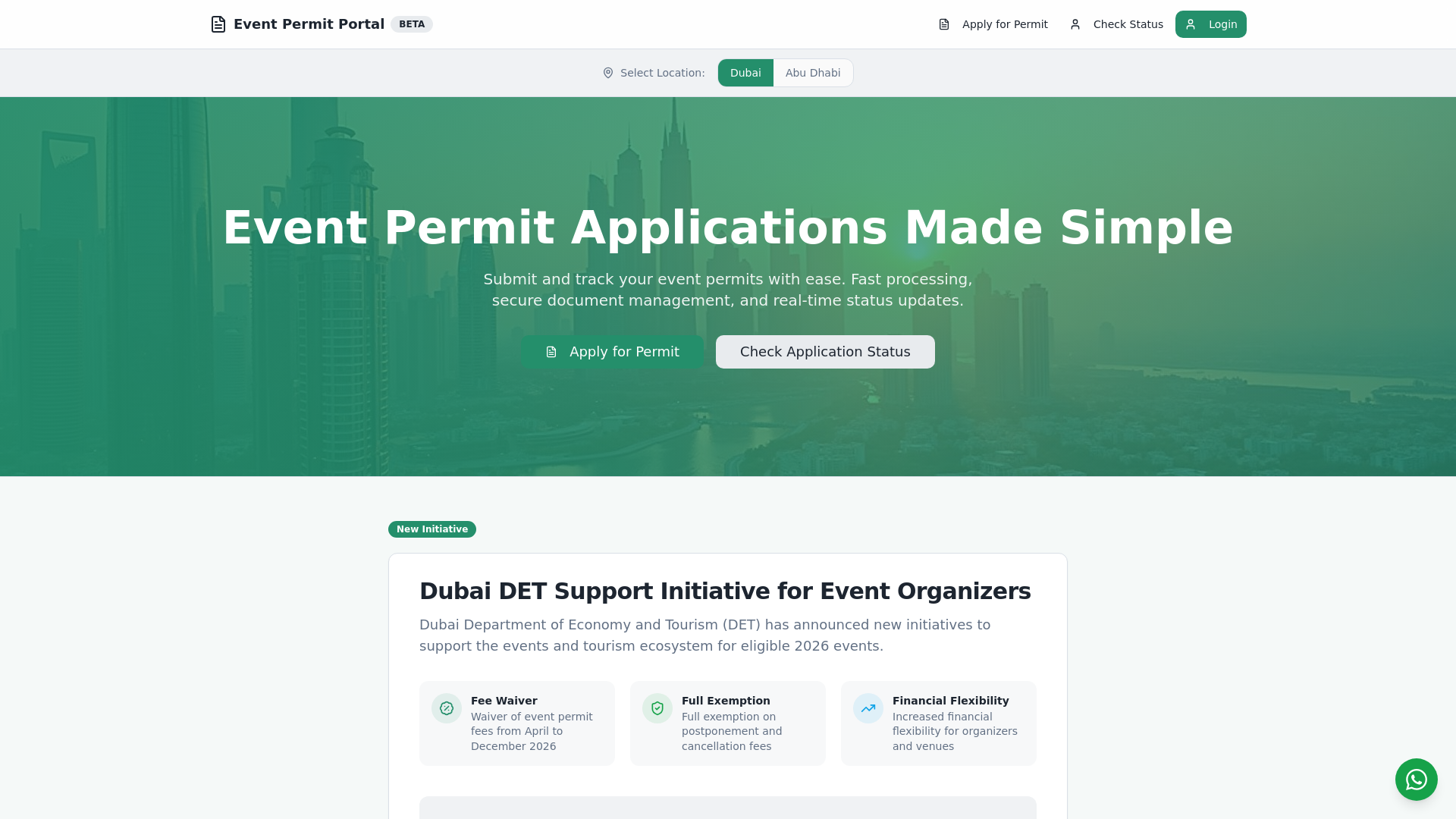 Ticmint Event Permit Portal - Event Permit Applications