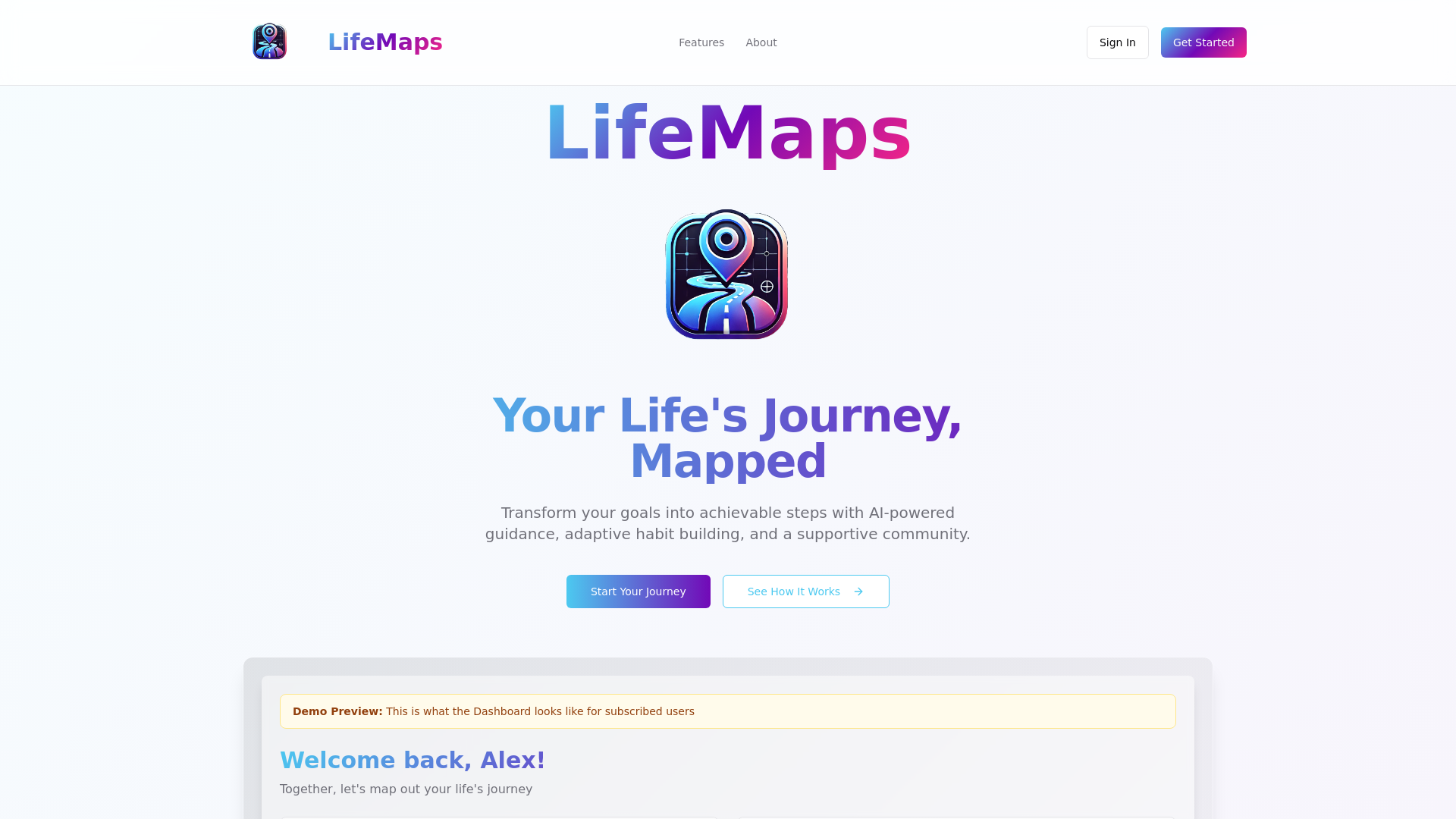 LifeMaps - Your Life's Journey, Mapped