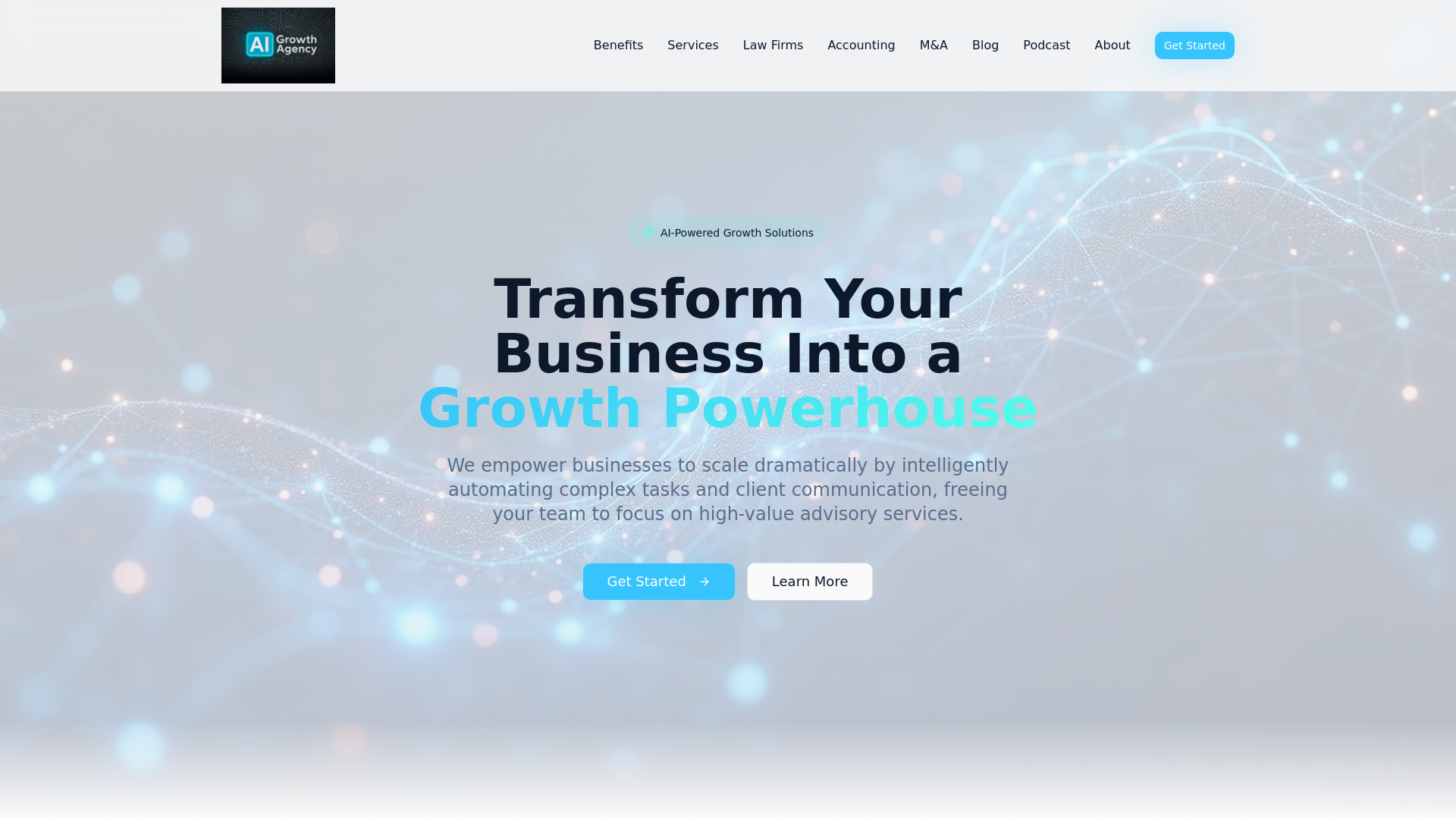 AI Growth Agency | AI Automation for Small & Mid-Sized Firms