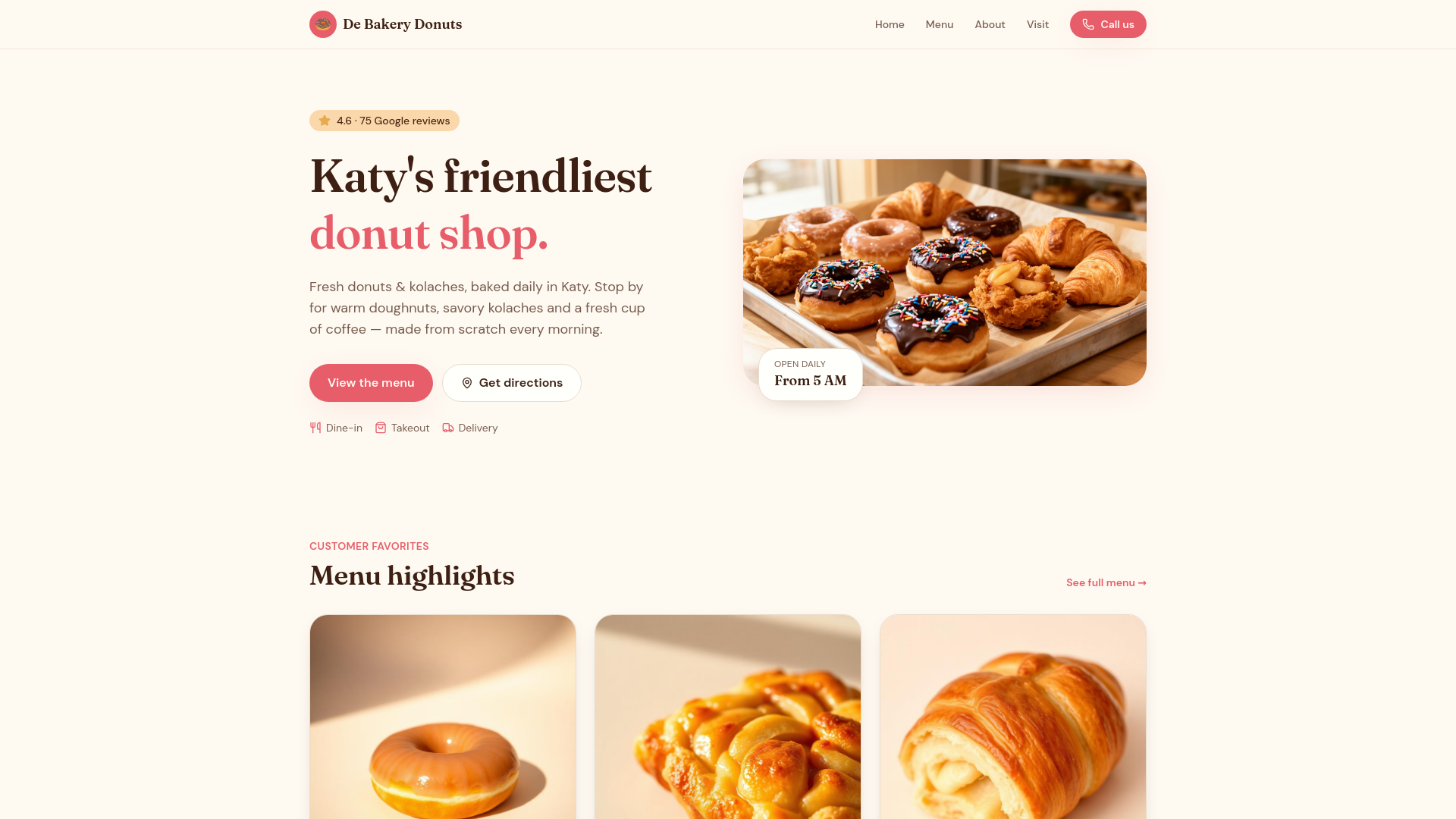 De Bakery Donuts cover