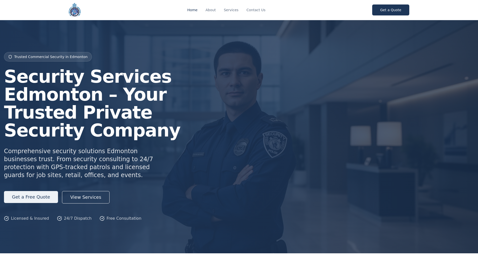 Security Services Edmonton | R3 Security - Private Security Company