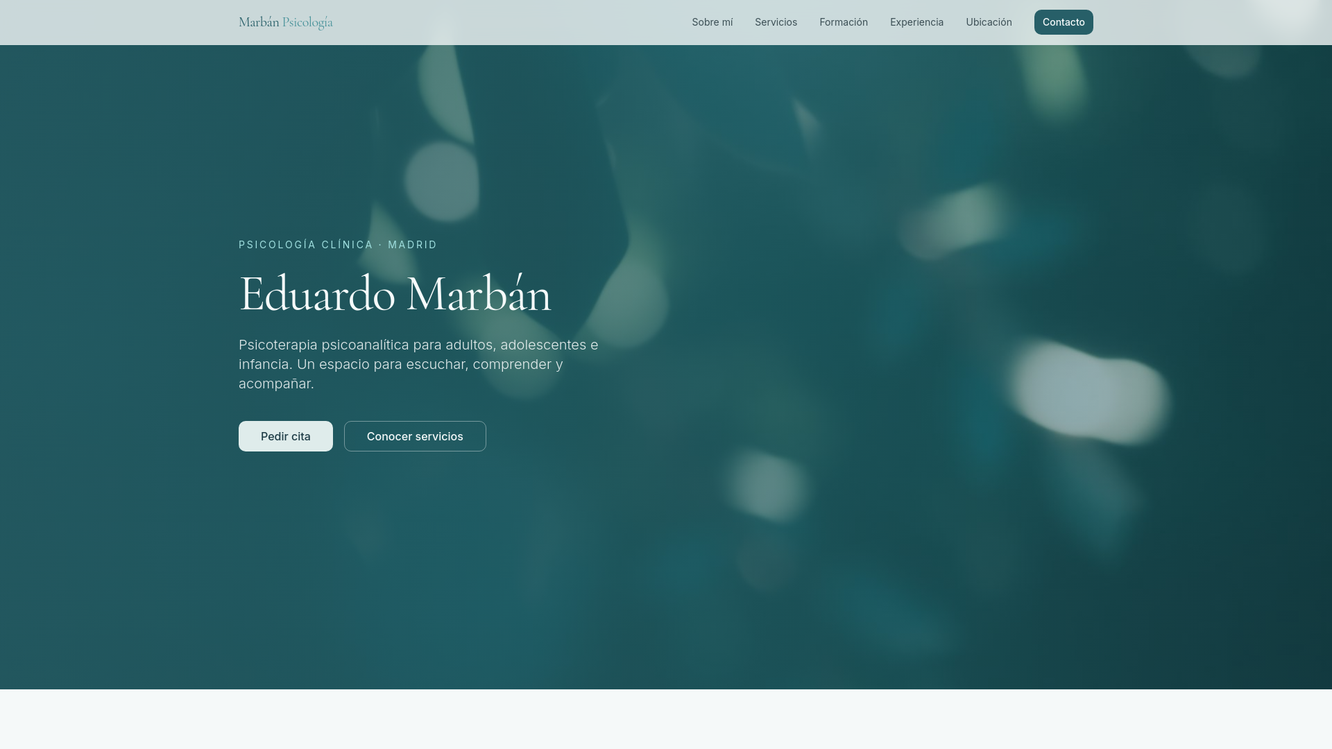 Marban Language Eduardo Marbán · Psicólogo en Madrid | Marbán Psicología