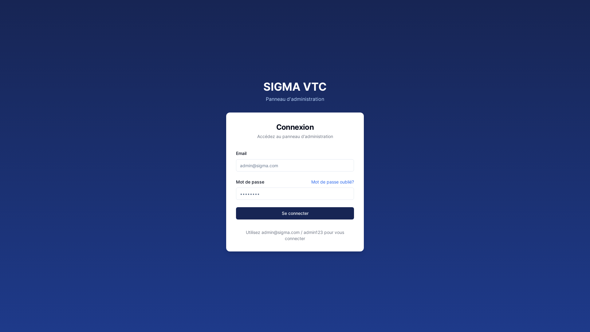 Professional Driver & Vehicle Management Platform
