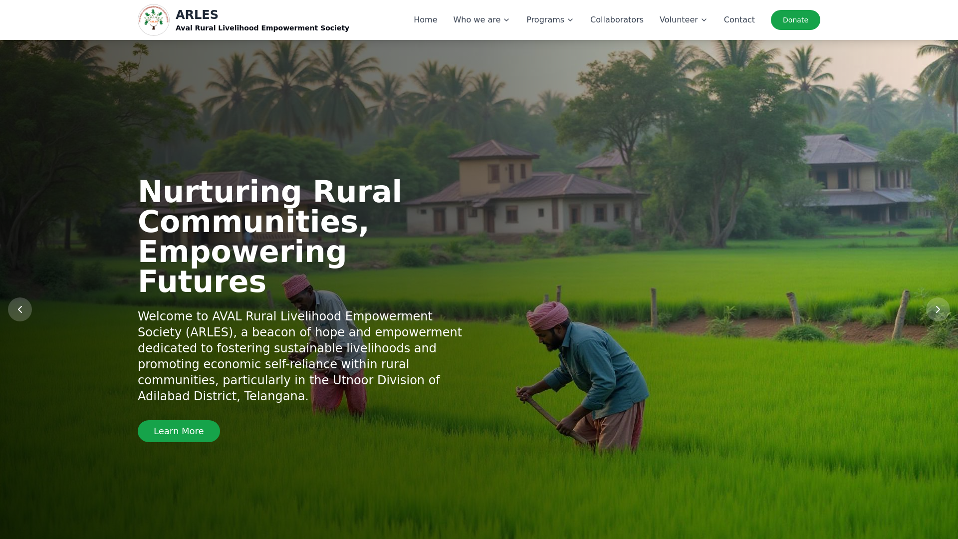 ARLES - Aval Rural Livelihood Empowerment Society