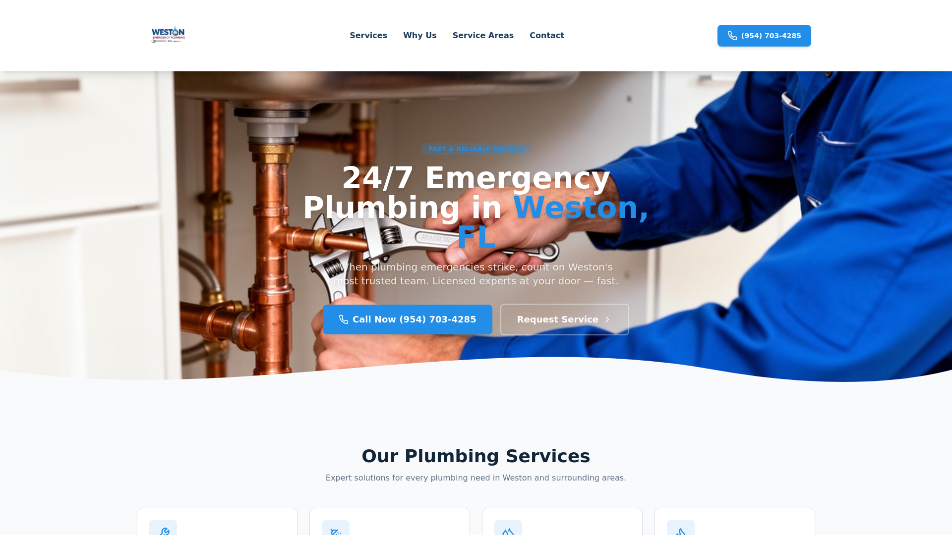 Great Description About Plumber Weston Fl