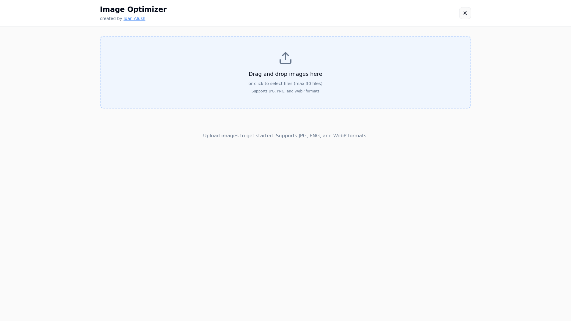 Image Optimizer - Compress JPG, PNG & WebP