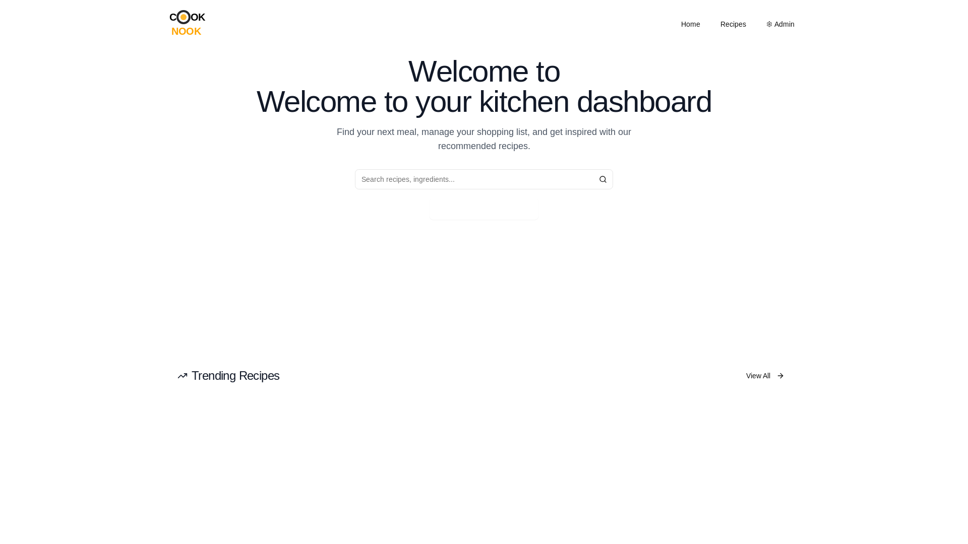 Professional Recipe & Meal Planning Platform