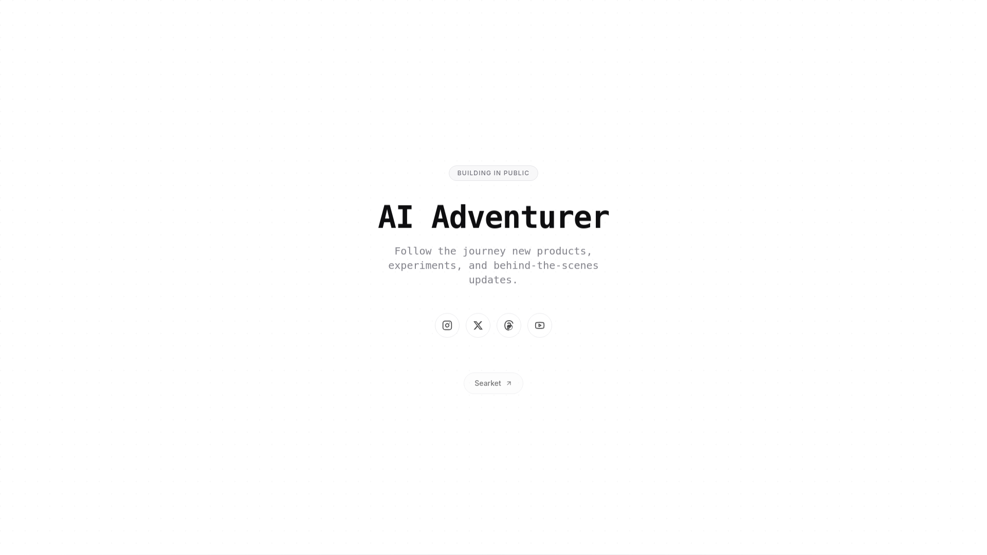 AI Adventurer – Building in Public