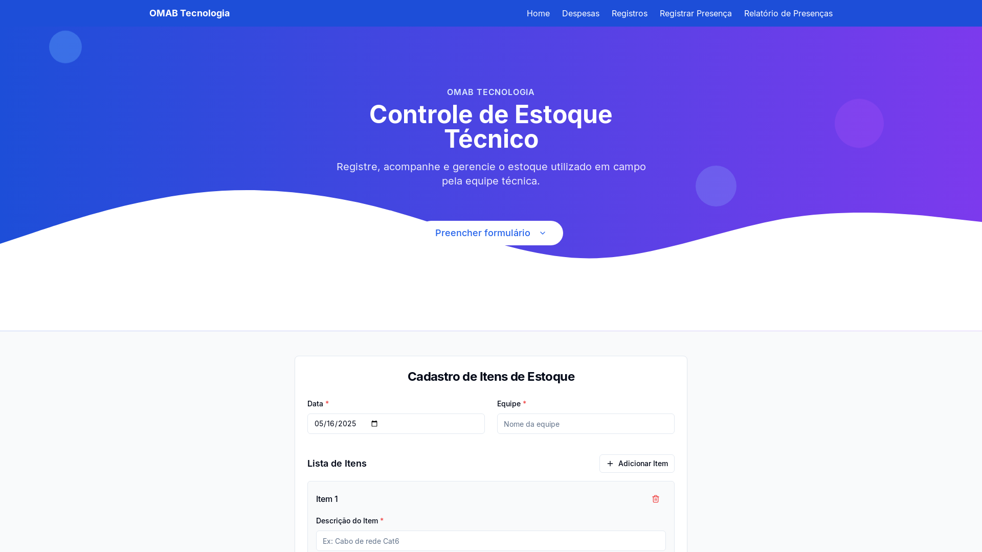 Modern Inventory Management Platform