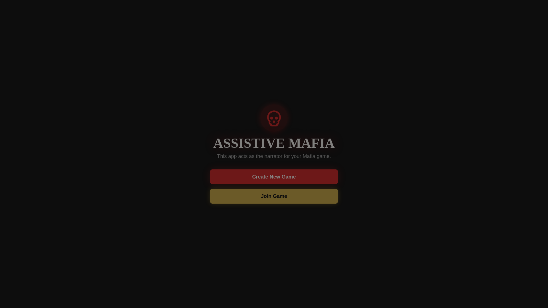 Assistive Mafia - Party Game Narrator