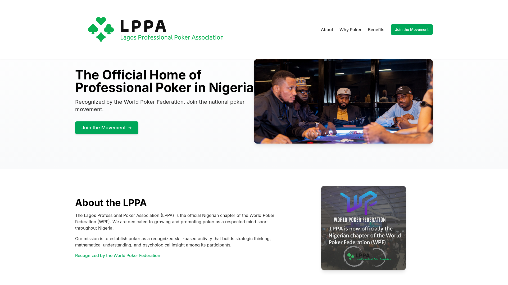Lppa Opt In Form Lagos Professional Poker Association (LPPA) - Official Nigerian Chapter ...