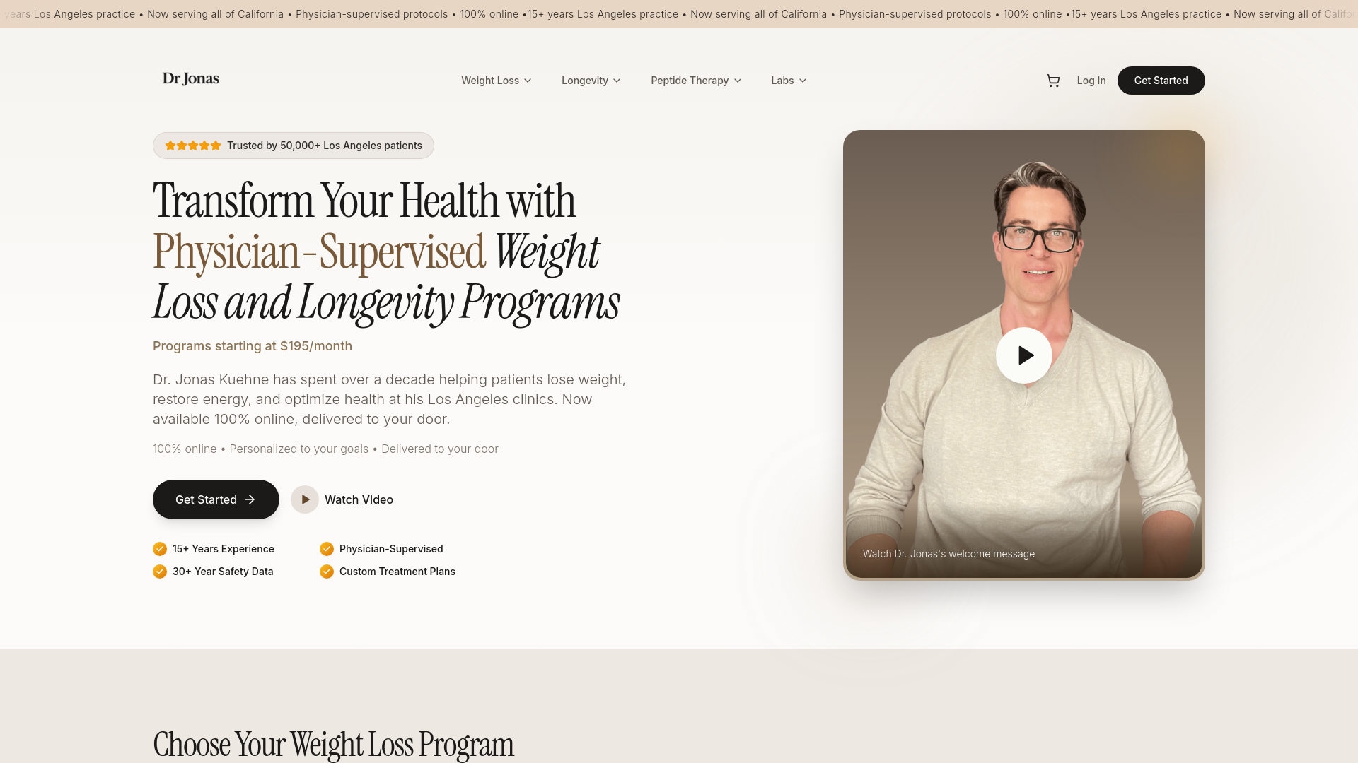 nad and glutathione supplements Dr Jonas Programs