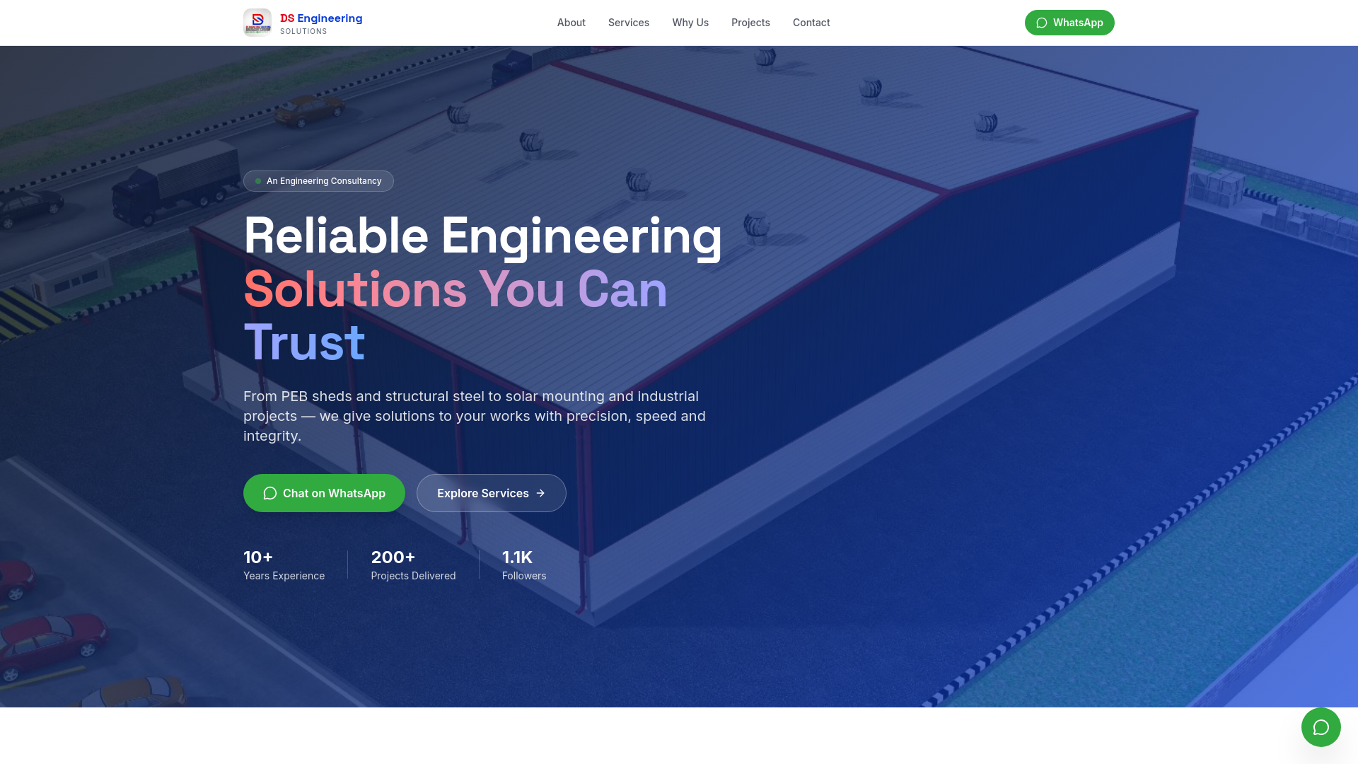 DS Engineering Solutions — Reliable Engineering You Can Trust