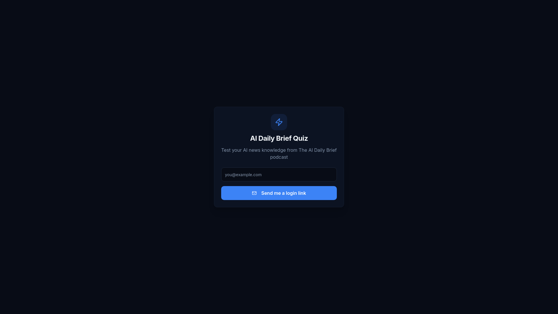 AI Daily Brief Quizzes preview