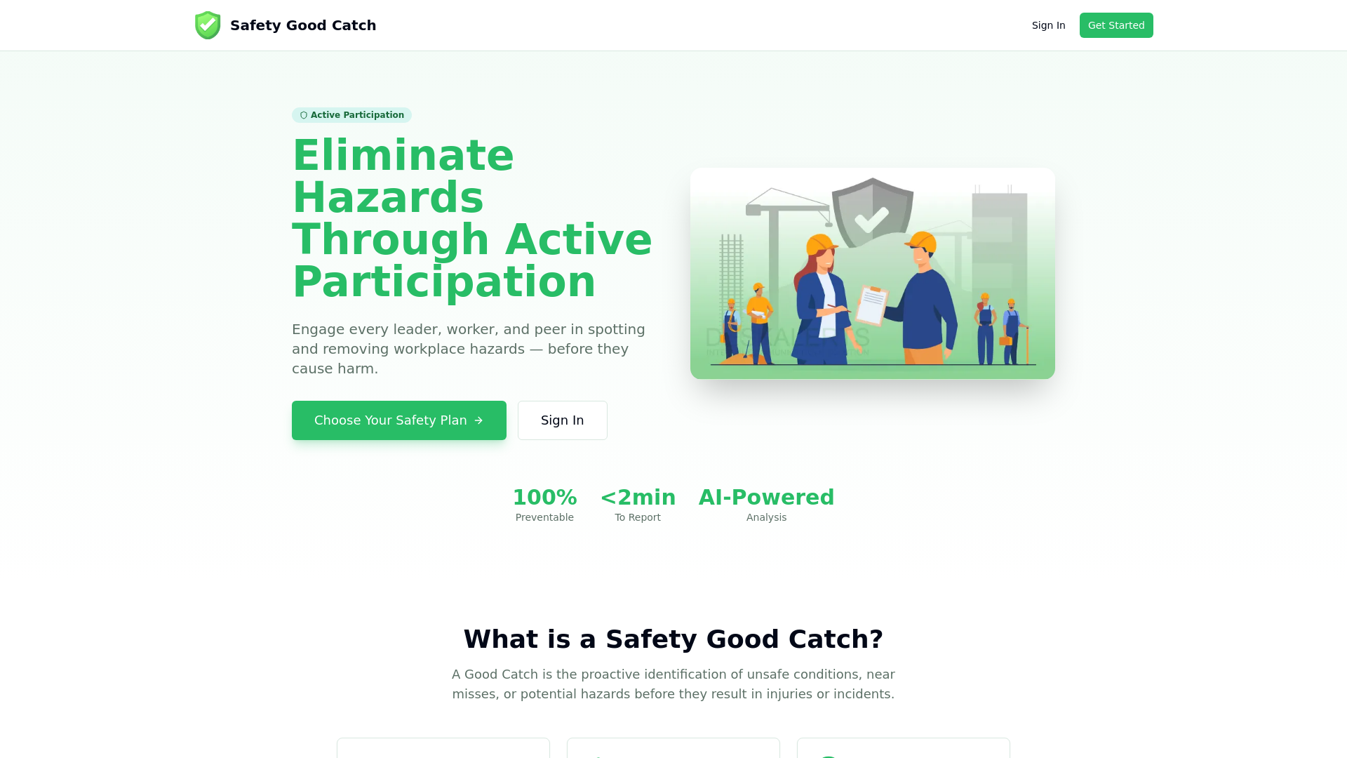 Safety Good Catch