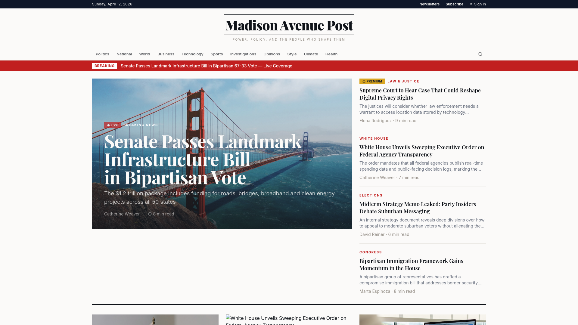 Madison Post Madison Avenue Post — Independent Journalism