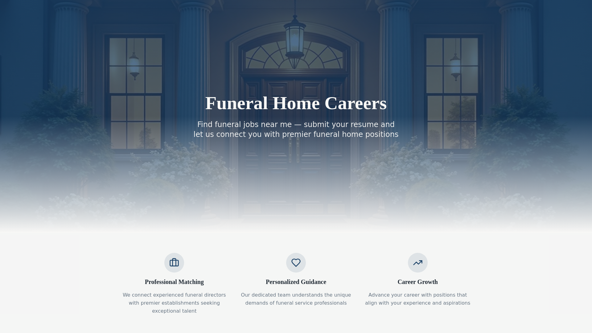 Jobs At Funeral Directors Near Me
