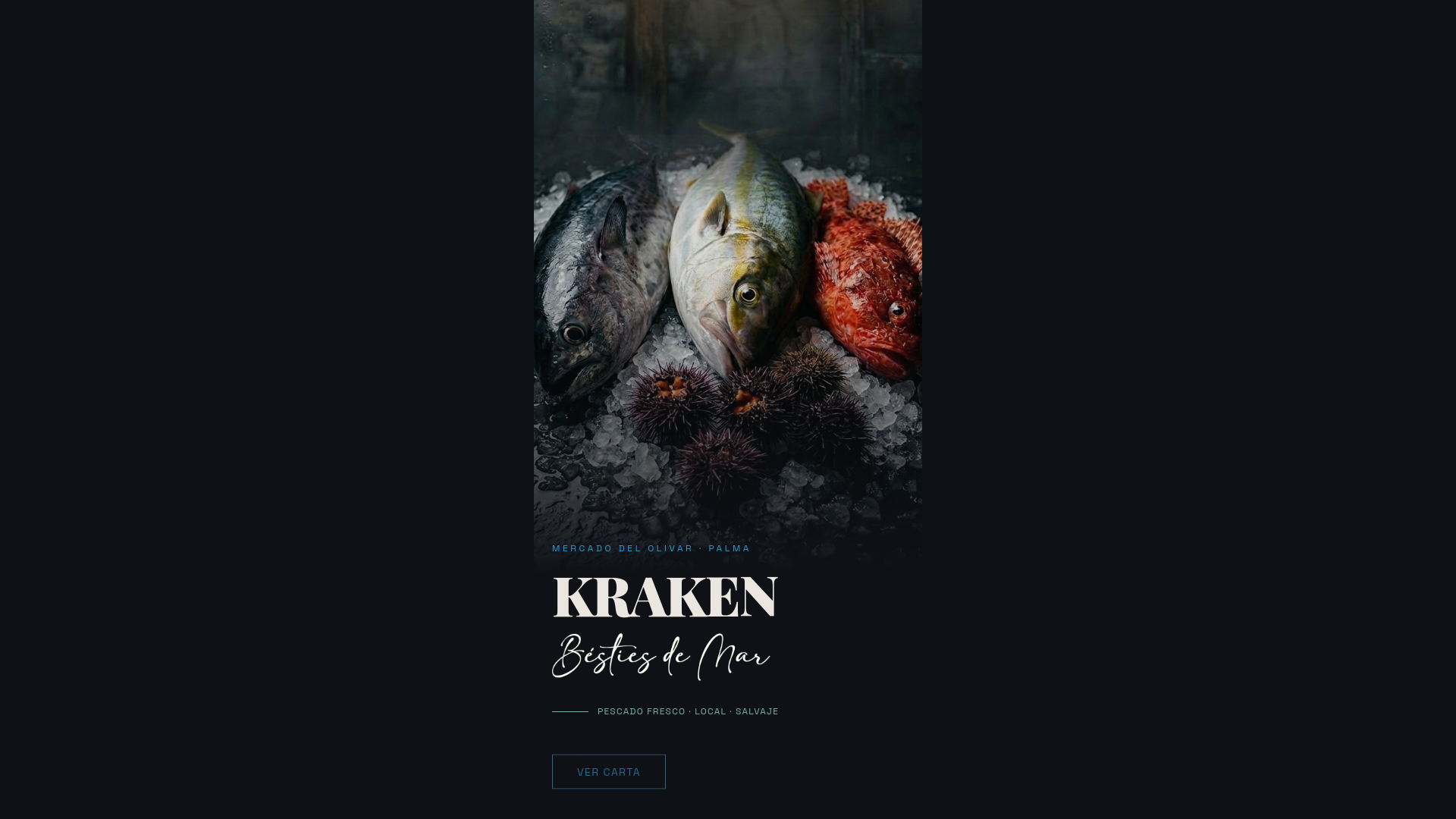 Kraken Bestias de Mar en Palma