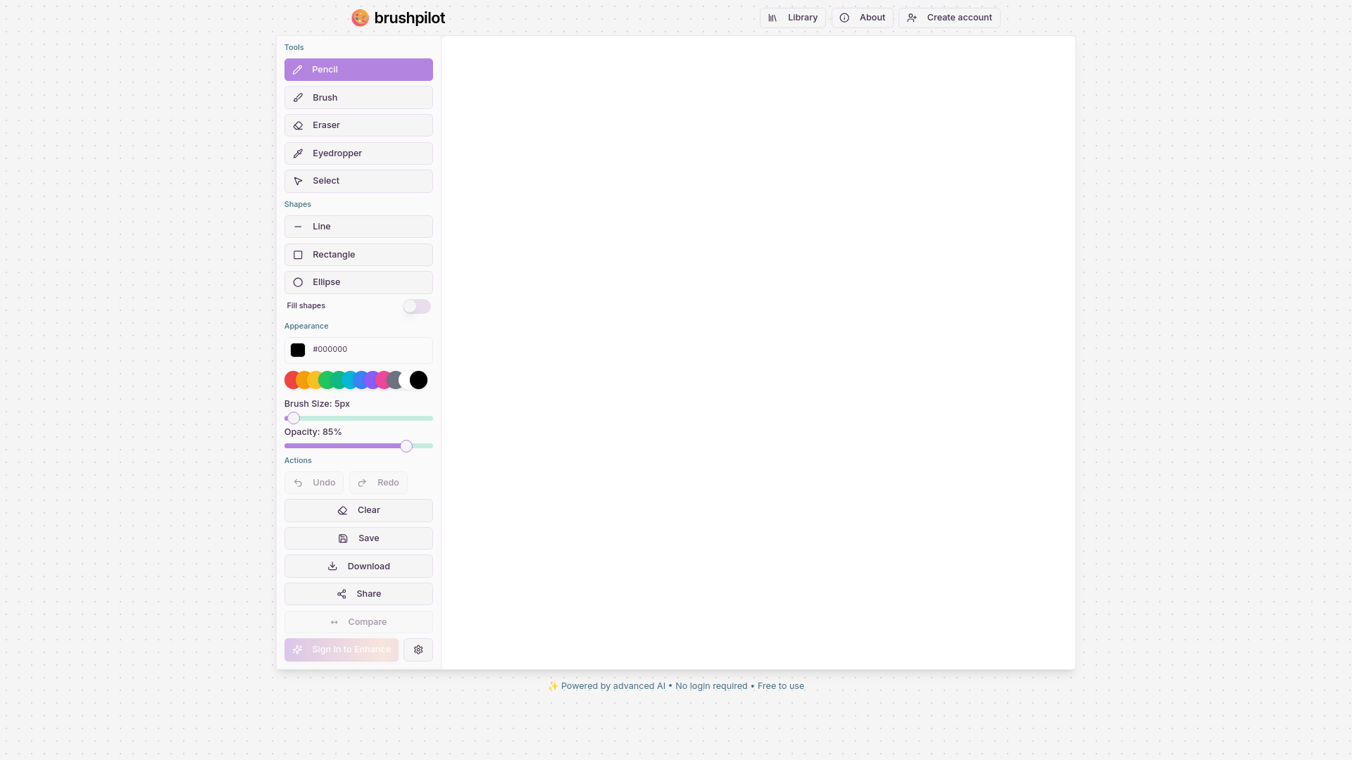Note Paint Free Online AI Drawing & Paint Brush App | Brushpilot