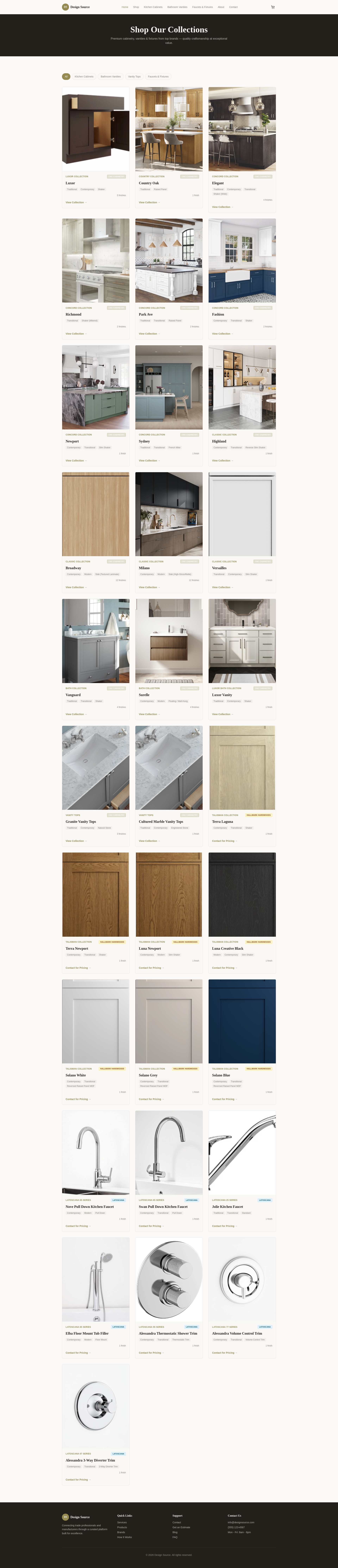 Design Source | Premium Cabinetry, Fixtures & Design Materials