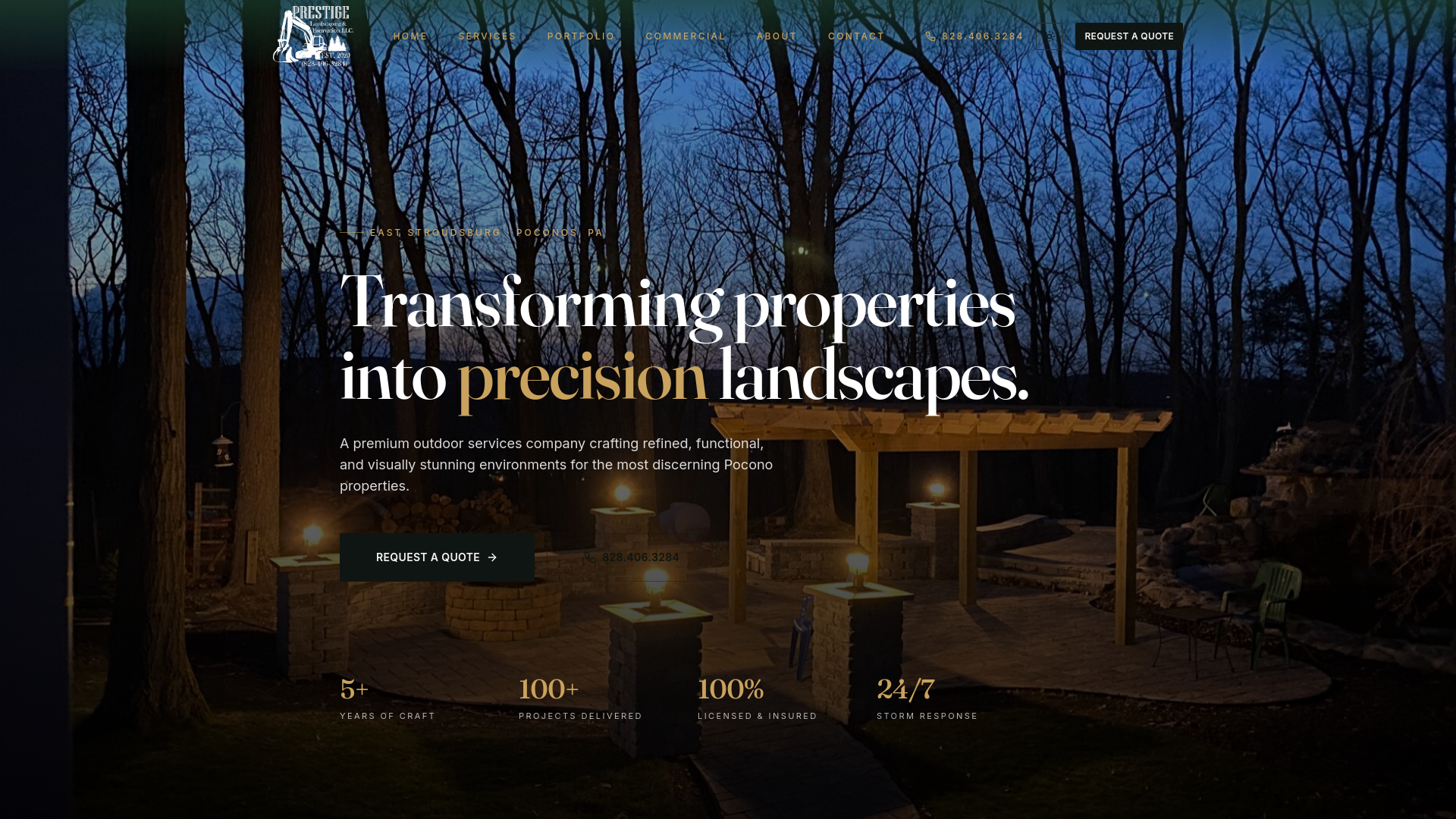 Prestige Landscaping & Excavation Llc logo
